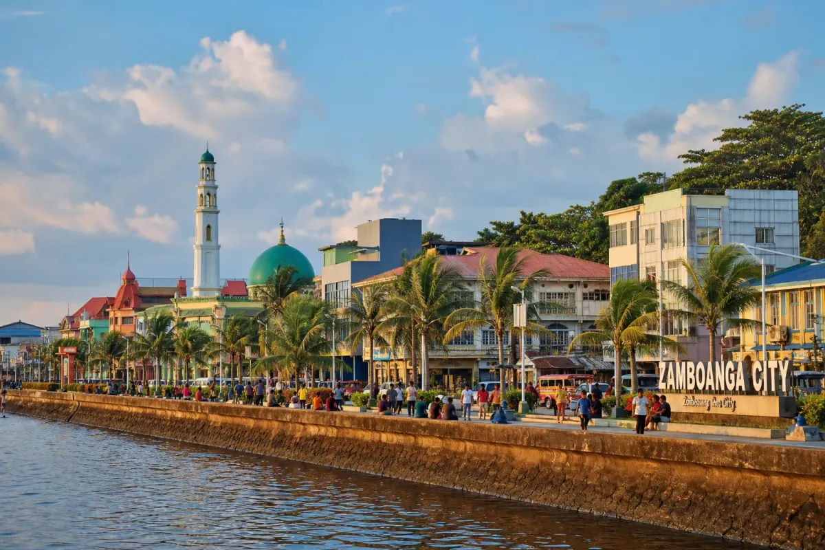 A Zamboanga City dating guide scene near Fort Pilar, Paseo del Mar, and Chavacano culture