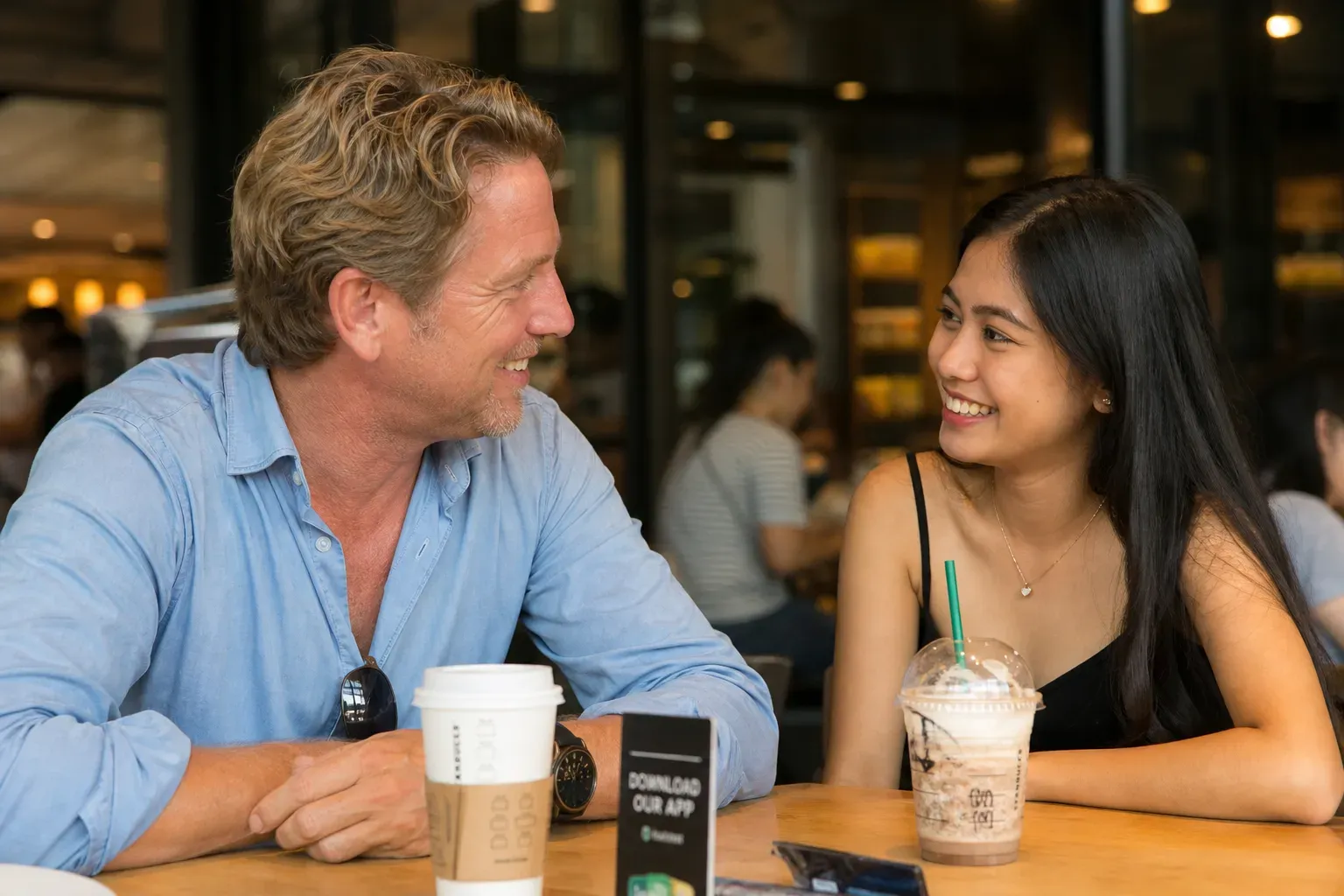 Filipina dating timeline from messaging to first meetup visual