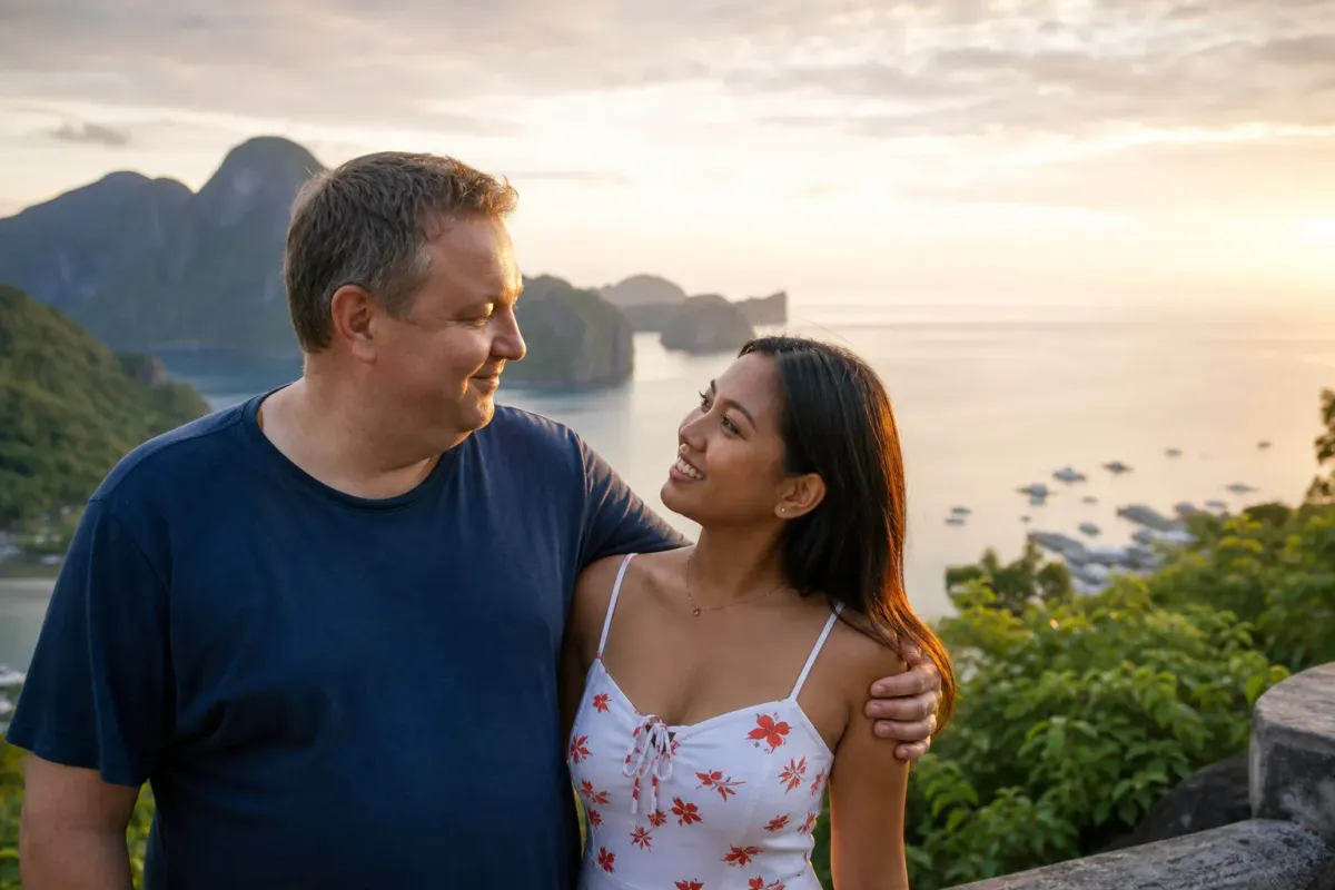 A warm online dating conversation showing green flags like consistency and respectful intent