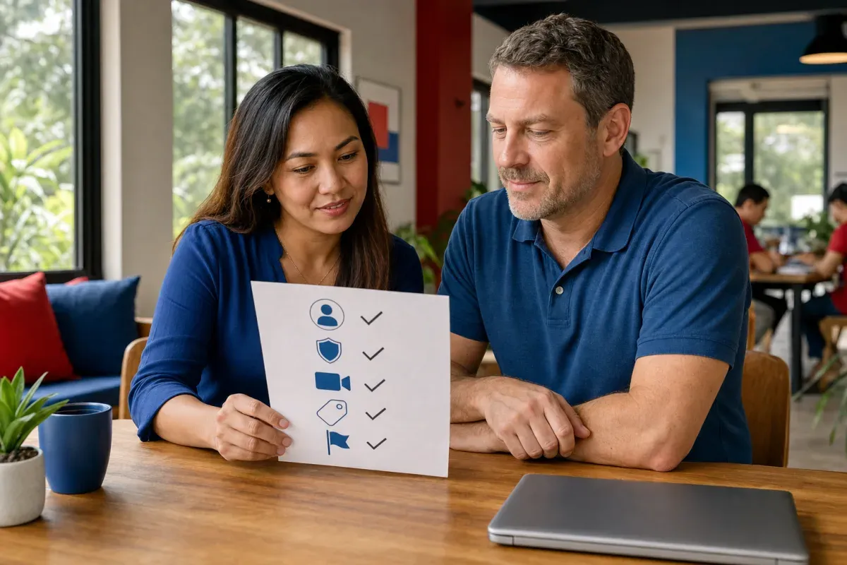 Editorial product image representing a dating-site comparison