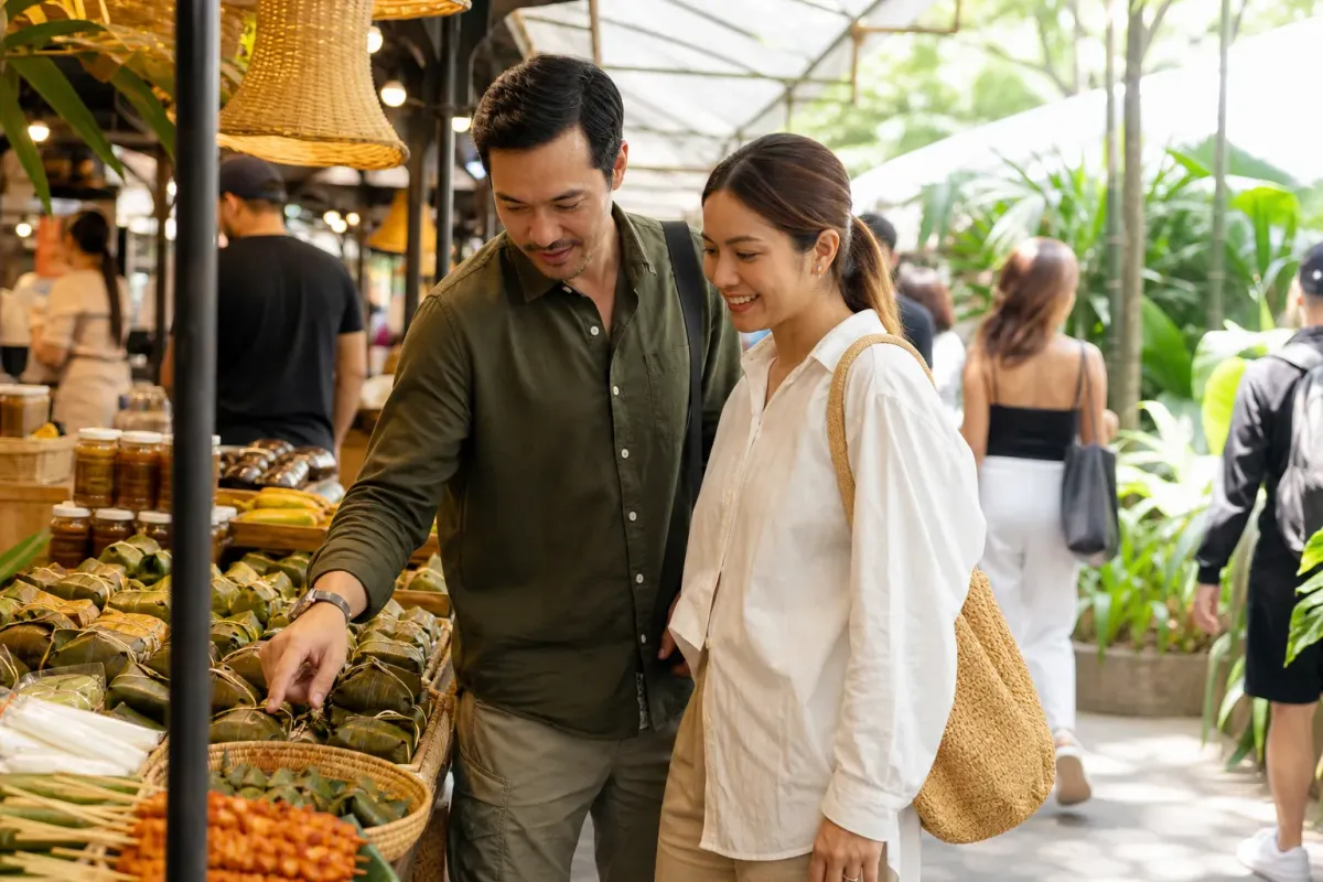 A Saturday date at Salcedo Market in Makati